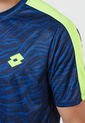 Camiseta Azul-Verde Neón Lotto Kenzo de Lotto