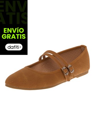 Zapatos Casuales Planos Cleo Para Mujer Cogñac Lower East Side 210902 Lower East Side