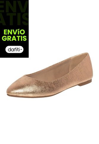 Zapatos Planos Casuales Para Mujer Dorado Lower East Side 210197 Lower East Side