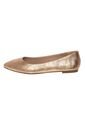 Zapatos Planos Casuales Para Mujer Dorado Lower East Side 210197 de Lower East Side