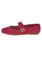 Zapatos Planos Casuales Cleo Para Mujer Rojo Lower East Side 211999 de Lower East Side