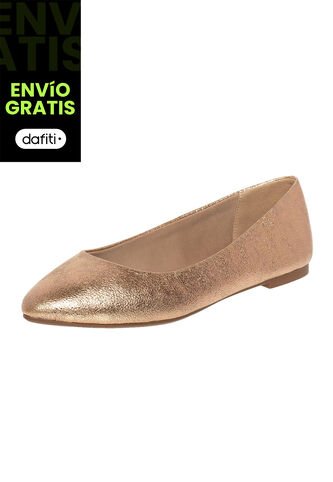 Zapatos Planos Casuales Para Mujer Dorado Lower East Side 210197 Lower East Side