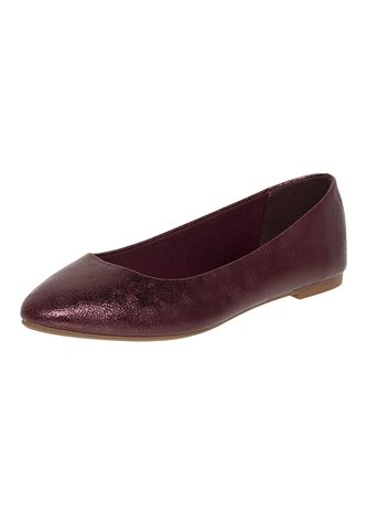 Zapatos Planos Casuales Para Mujer Rojo Lower East Side 210196 Lower East Side