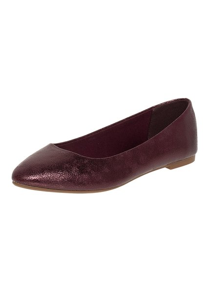 Zapatos Planos Casuales Para Mujer Rojo Lower East Side 210196