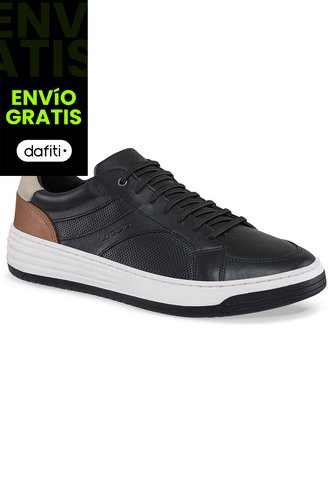 Tenis Trever Negro Para Hombre Lussio LUSSIO