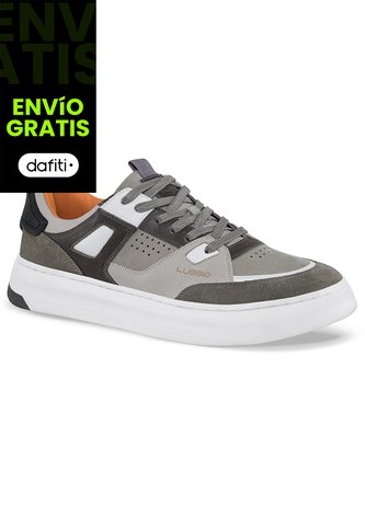 Tenis Balem Gris Para Hombre Lussio LUSSIO