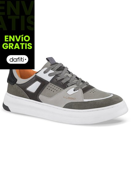 Tenis Balem Gris Para Hombre Lussio