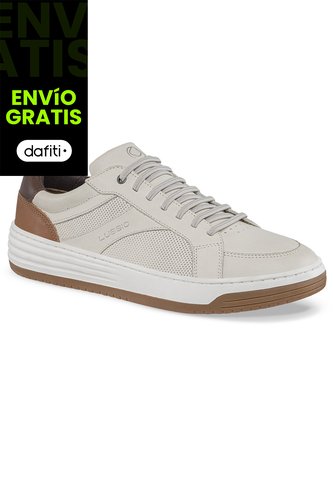 Tenis Trever Beige Para Hombre Lussio LUSSIO