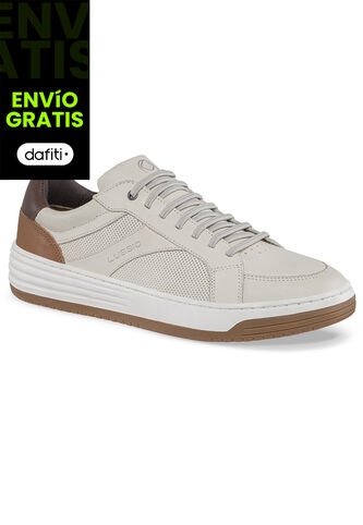 Tenis Trever Beige Para Hombre Lussio LUSSIO
