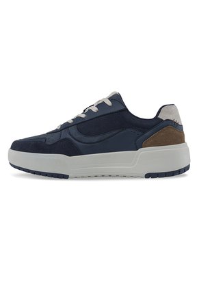 Zapatos Casuales Zomurel Azul Osc Lussio Para Hombre