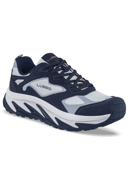 Zapatos Casuales Ragol Azul Osc Lussio Para Hombre