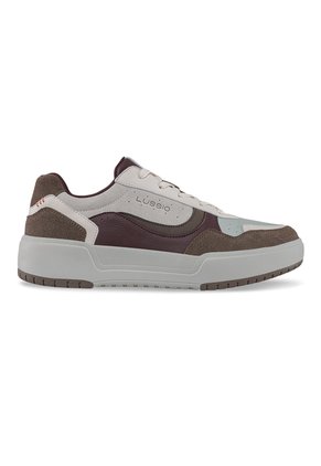 Zapatos Casuales Zomurel Gris-Café Lussio Para Hombre