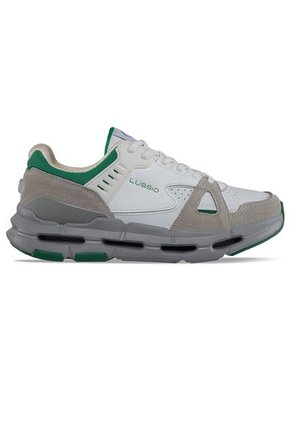 Zapatos Casuales Denzaro Blanco-Gris Lussio Para Hombre
