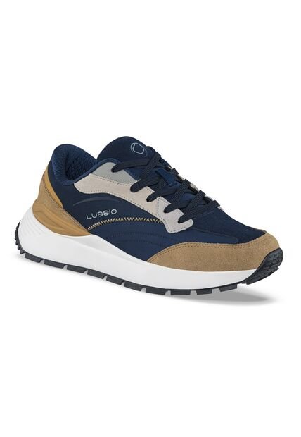 Zapatos Casuales Sorello Azul Osc Lussio Para Hombre