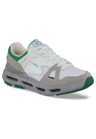 Zapatos Casuales Denzaro Blanco-Gris Lussio Para Hombre LUSSIO