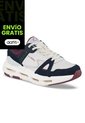 Zapatos Casuales Denzaro Beige-Azul O Lussio Para Hombre de LUSSIO