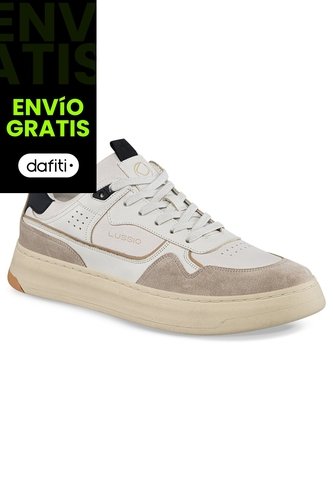 Tenis Niccolo Beige Para Hombre Lussio LUSSIO