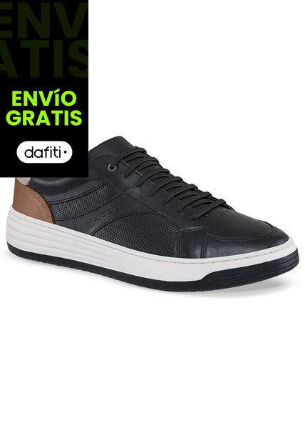 Tenis Trever Negro Para Hombre Lussio