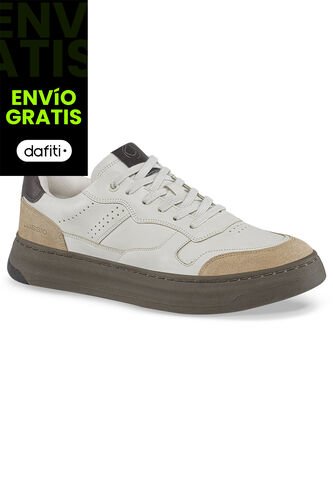 Tenis Lutz Beige Para Hombre Lussio LUSSIO