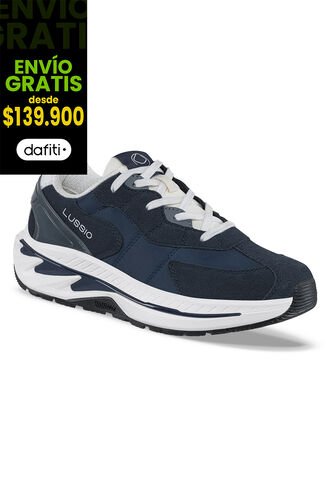 Zapatos Casuales Marzio Azul Osc Lussio Para Hombre LUSSIO