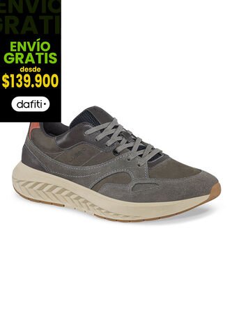 Tenis Farlo Gris Osc Para Hombre Lussio LUSSIO