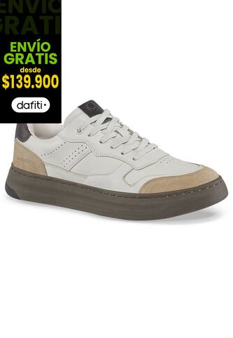 Tenis Lutz Beige Para Hombre Lussio LUSSIO