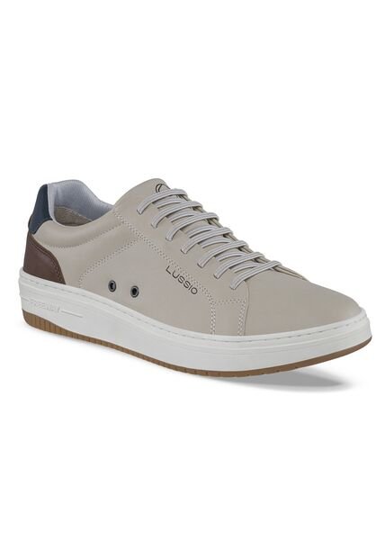 Zapatos Casuales Tavareli Beige Lussio Para Hombre