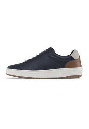 Zapatos Casuales Tavareli Azul Osc Lussio Para Hombre