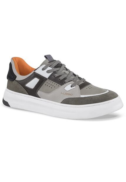 Tenis Balem Gris Para Hombre Lussio