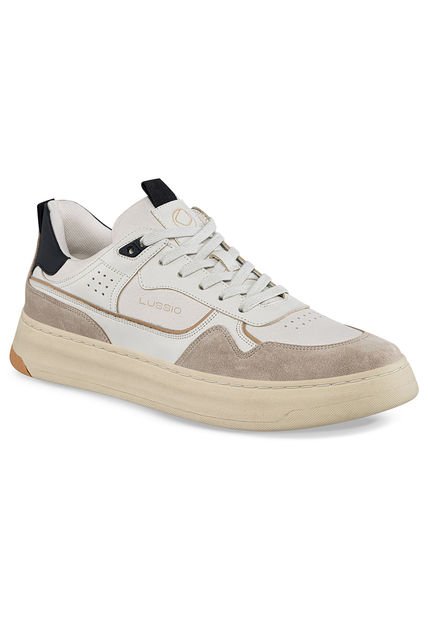 Tenis Niccolo Beige Para Hombre Lussio