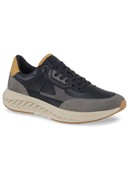 Tenis Simonne Negro Para Hombre Lussio
