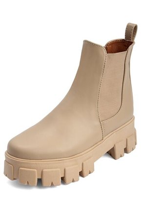 Botines Beige Maniqueo Civita