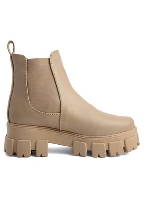 Botines Beige Maniqueo Civita