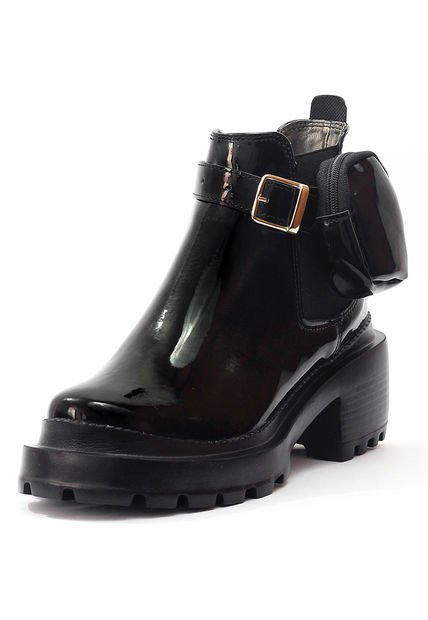 Botas Charol Negro M&M 3312BC