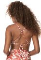 Traje de baño Top Rojo-Blanco Maaji Swimwear Cinnamon Plains Voila Underwire de Maaji