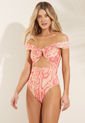 Traje de Baño Rosa-Beige Maaji Spirit Animal Ivette Convertible de Maaji