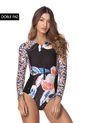 Traje de baño Multicolor Maaji Go For It Triton Surf One Piece de Maaji
