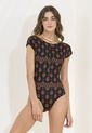 Traje de Baño Negro-Multicolor Maaji Jade Black Giselle Surf One Piece de Maaji