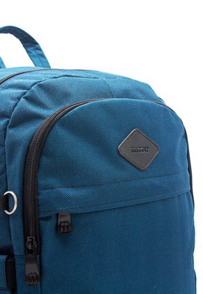 Morral Mediano 302 Macoly Lona Azul Petroleo Textil 