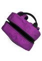 Morral Viaje Avión Macoly 304 Lona Morado de Macoly