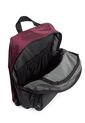 Morral Mediano Macoly 321 Lona Negro X Vinotinto de Macoly