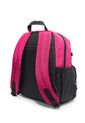 Morral Mediano Macoly 321 Lona Negro X Fucsia de Macoly