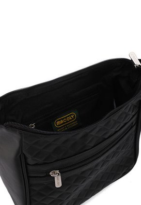 Bolso De Hombro Macoly E014 Coco Negro
