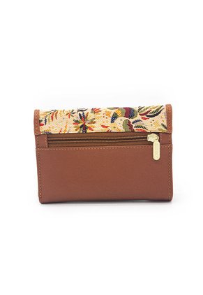 Billetera Mediana A015 Cuero Miel X Yacar Palomino