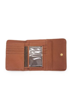 Billetera Mediana A015 Cuero Miel X Yacar Palomino