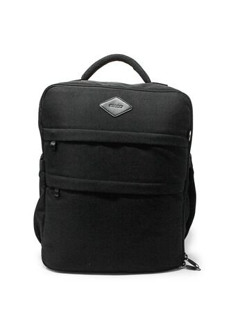 Morral/maleta Viaje Avión Macoly 309 Lona Negro Macoly
