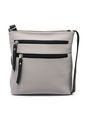 Bolso Manos Libres Macoly 865 Mix Taupe X Negro  de Macoly