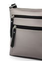 Bolso Manos Libres Macoly 865 Mix Taupe X Negro  de Macoly