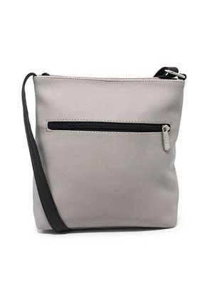 Bolso Manos Libres Macoly 865 Mix Taupe X Negro 