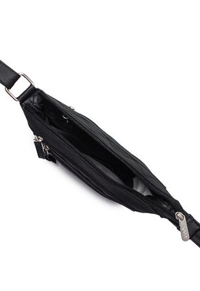 Bolso Manos Libres Macoly 751 Berlin Acolchado Negro